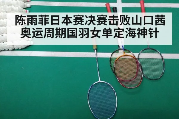 Chen Yufei badminton match
